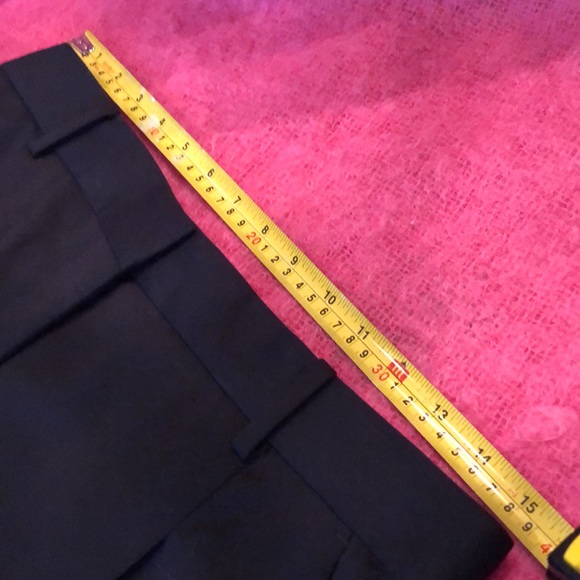 Sandro high waist belt loop zip fly faux back pocket, front pocket trousers - Picture 10 of 11